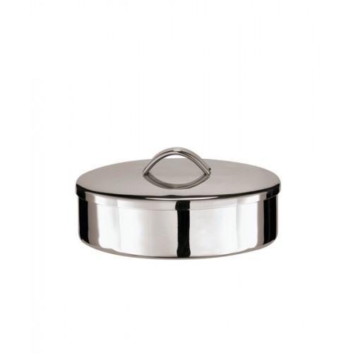 "Holloware" - Small bowl with cover, захарница с капак